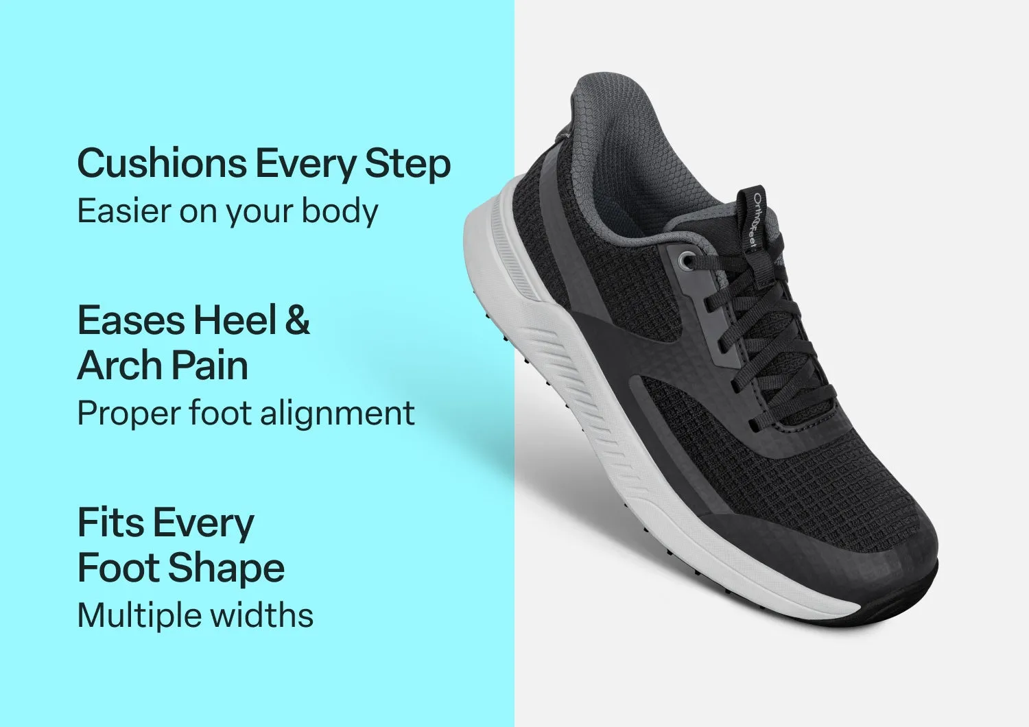 Fairway Hands-Free Golf - Black/Gray sold by Orthofeet product image thumbnail 3