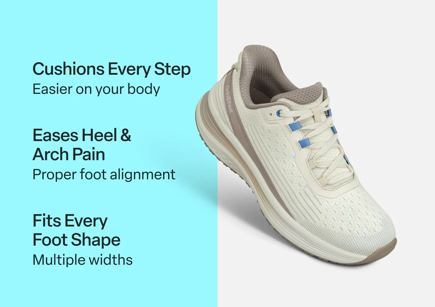 Dart Hands-Free - Taupe sold by Orthofeet product image thumbnail 2