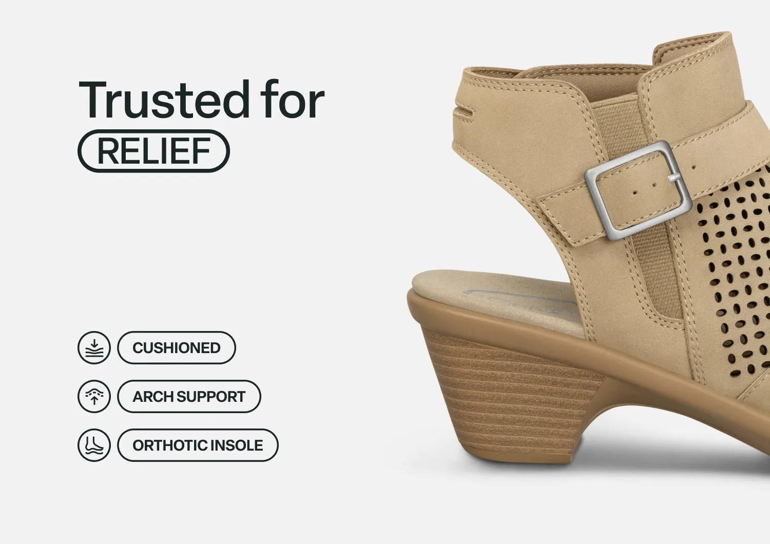 Taylor - Taupe sold by Orthofeet product image thumbnail 5