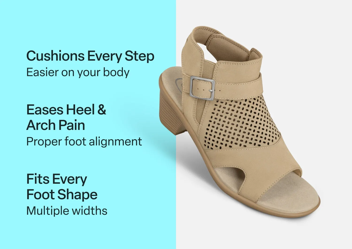 Taylor - Taupe sold by Orthofeet product image thumbnail 3