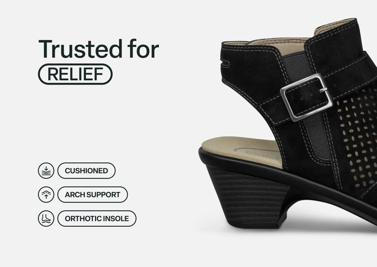 Taylor - Black sold by Orthofeet product image thumbnail 5