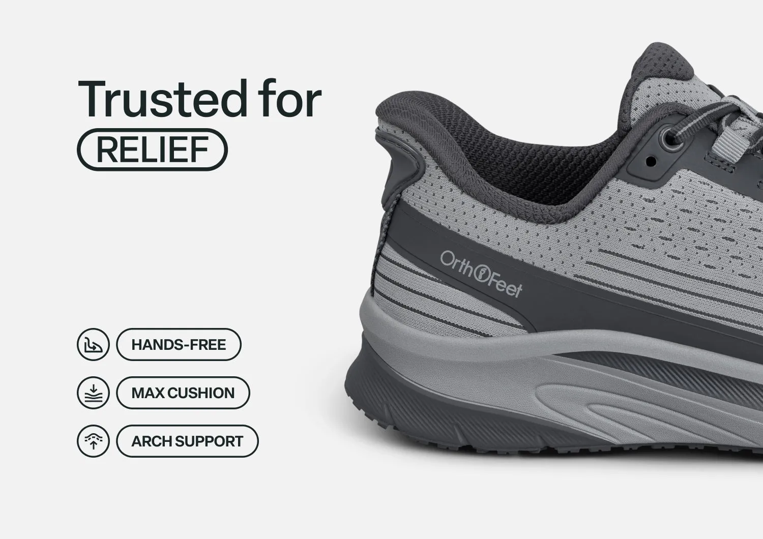Dash Hands-Free - Gray sold by Orthofeet product image thumbnail 5