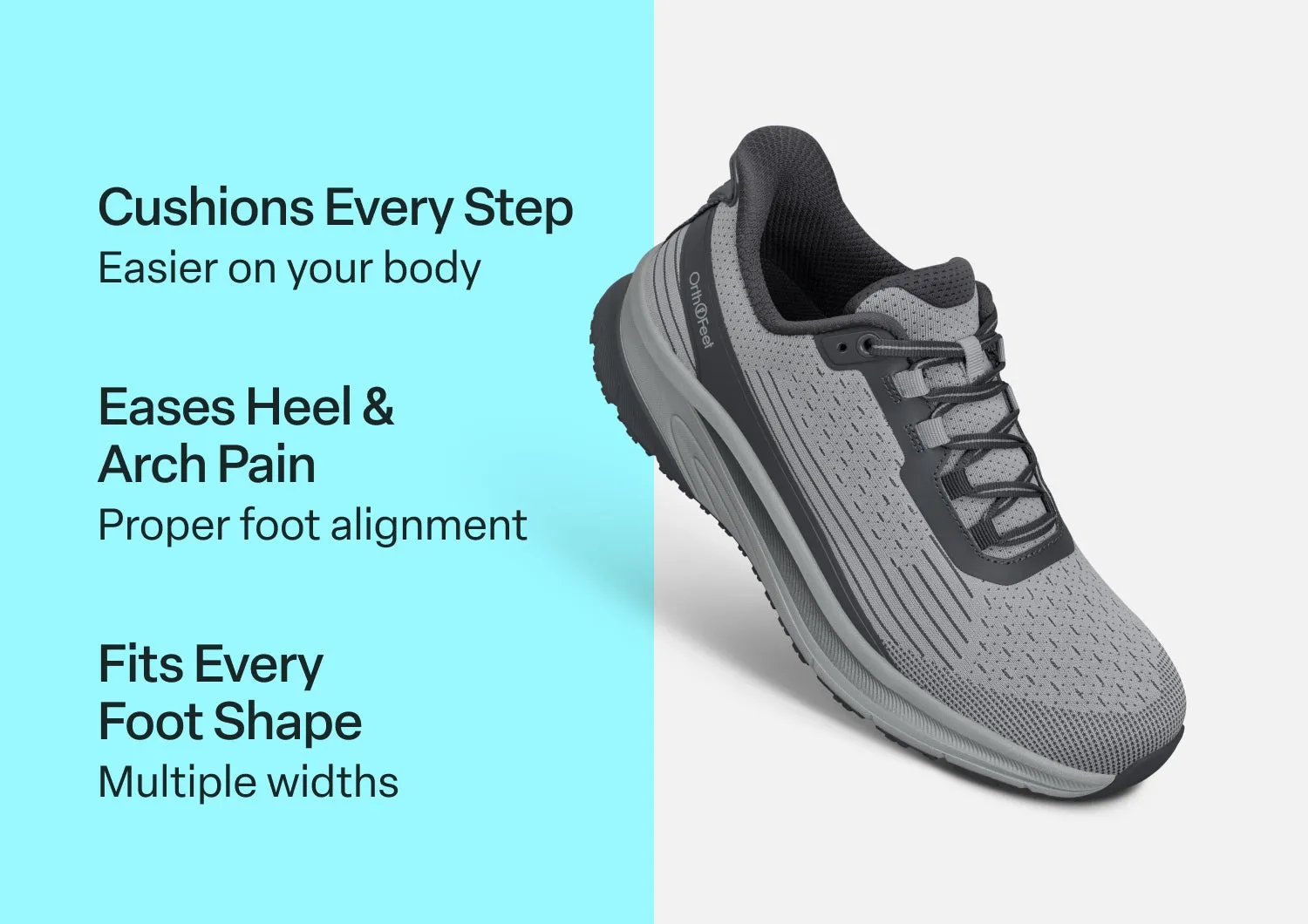 Dash Hands-Free - Gray sold by Orthofeet product image thumbnail 3