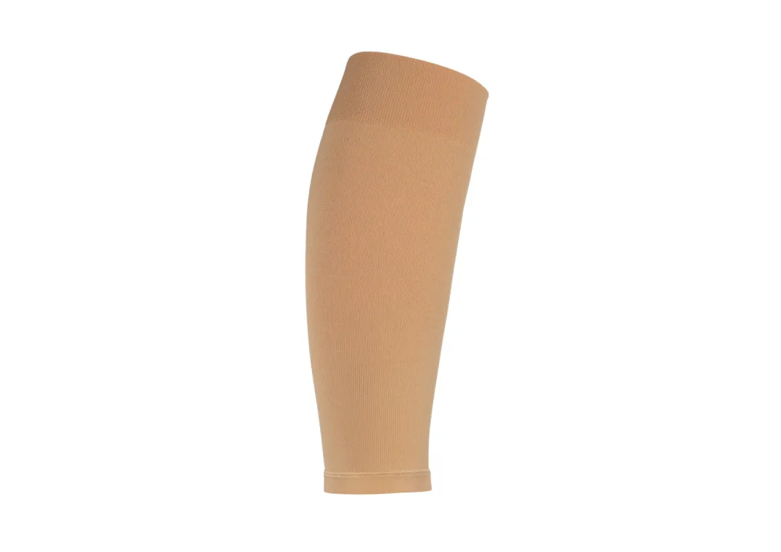 Compression Calf Sleeves Wide 15-20 mmHg - Tan sold by Orthofeet