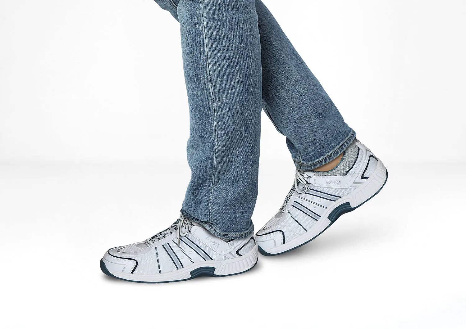 Monterey Bay Tie-Less - White sold by Orthofeet product image thumbnail 2