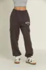 Charcoal Cargo Jogger Sweatpants sold by Gold Hinge