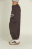 Charcoal Cargo Jogger Sweatpants sold by Gold Hinge