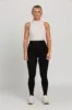 Black Lined Athletic Leggings sold by Gold Hinge