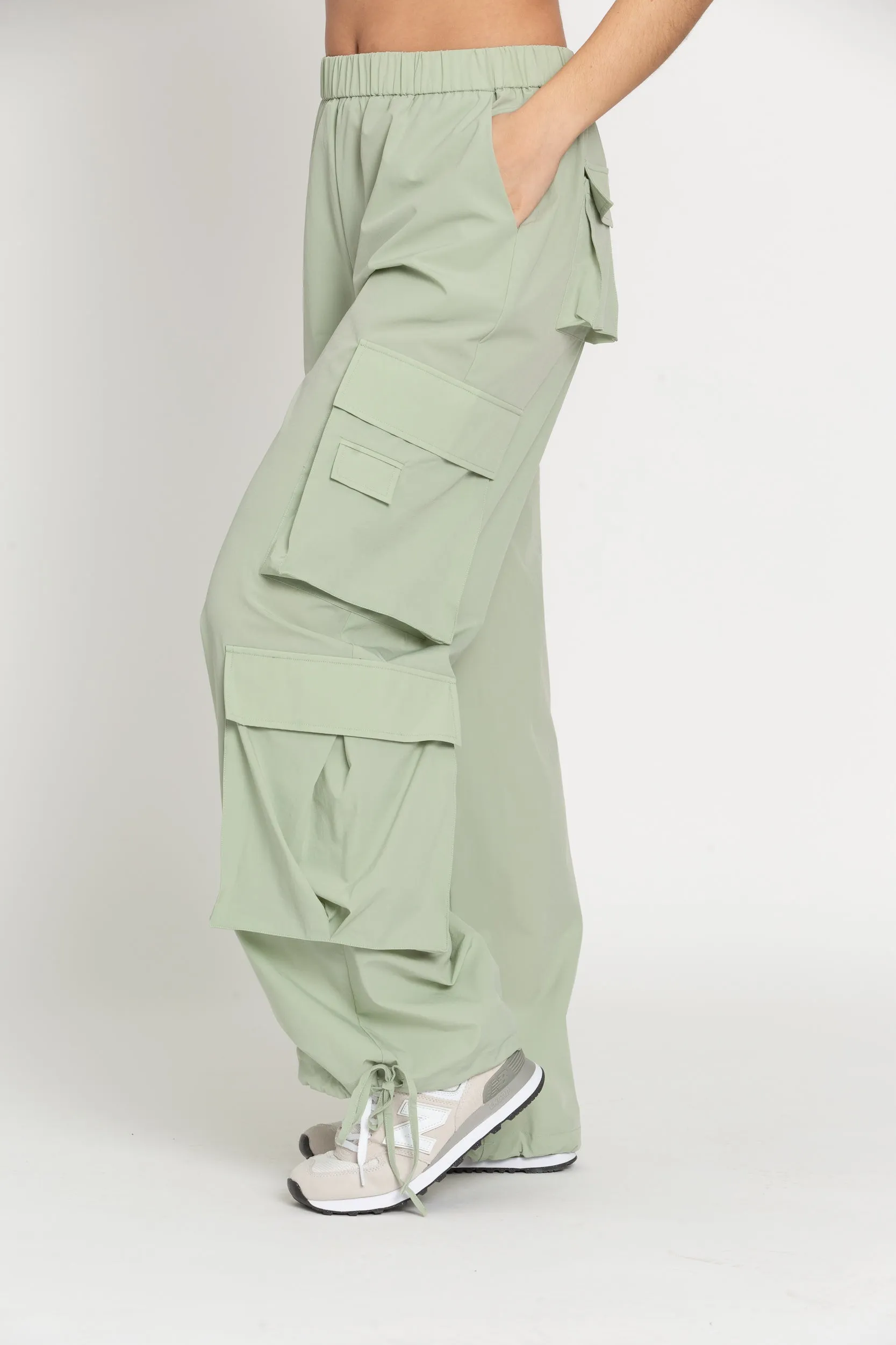 Pistachio Parachute Pants sold by Gold Hinge product image thumbnail 2