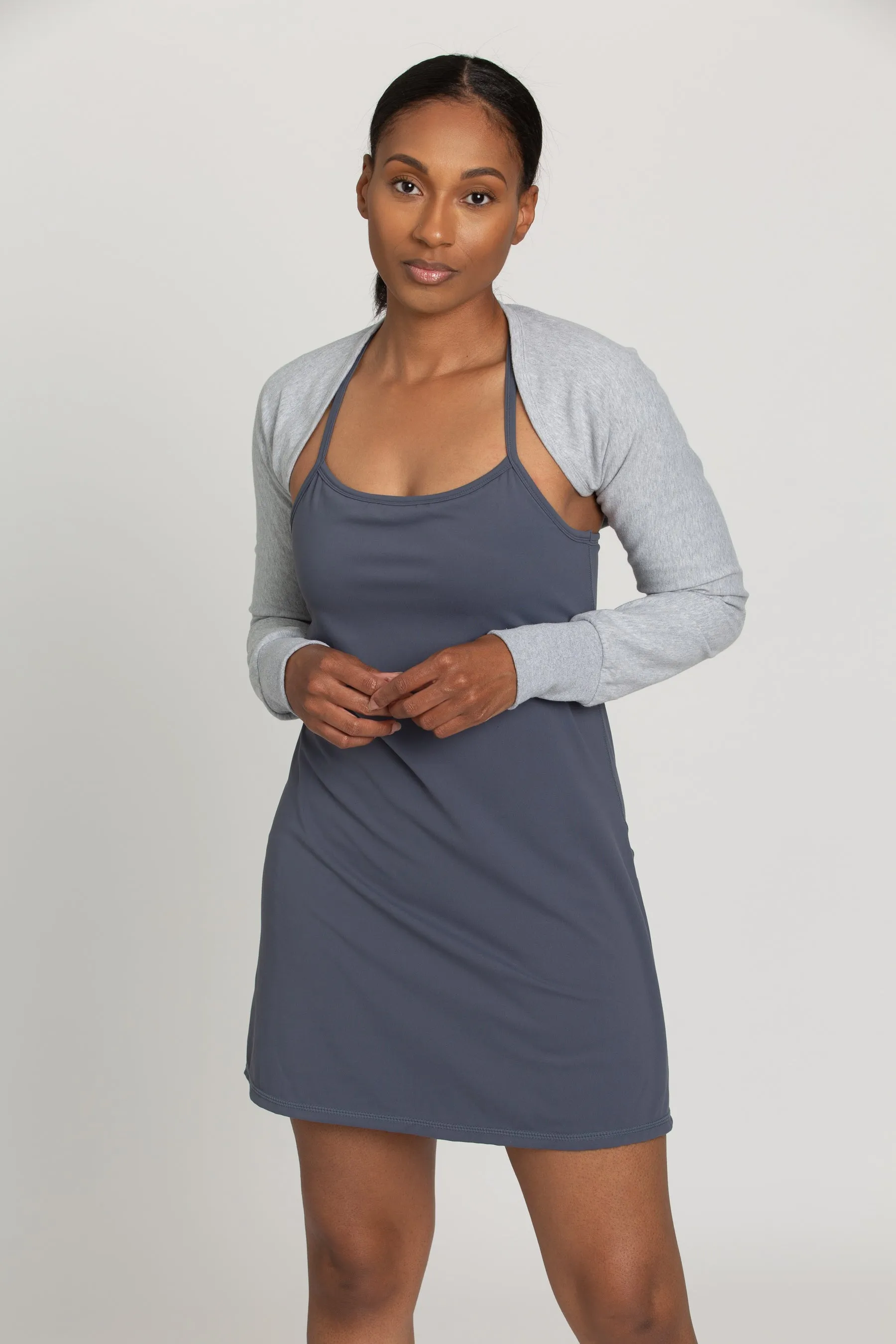 Heather Grey Daily Shrug sold by Gold Hinge