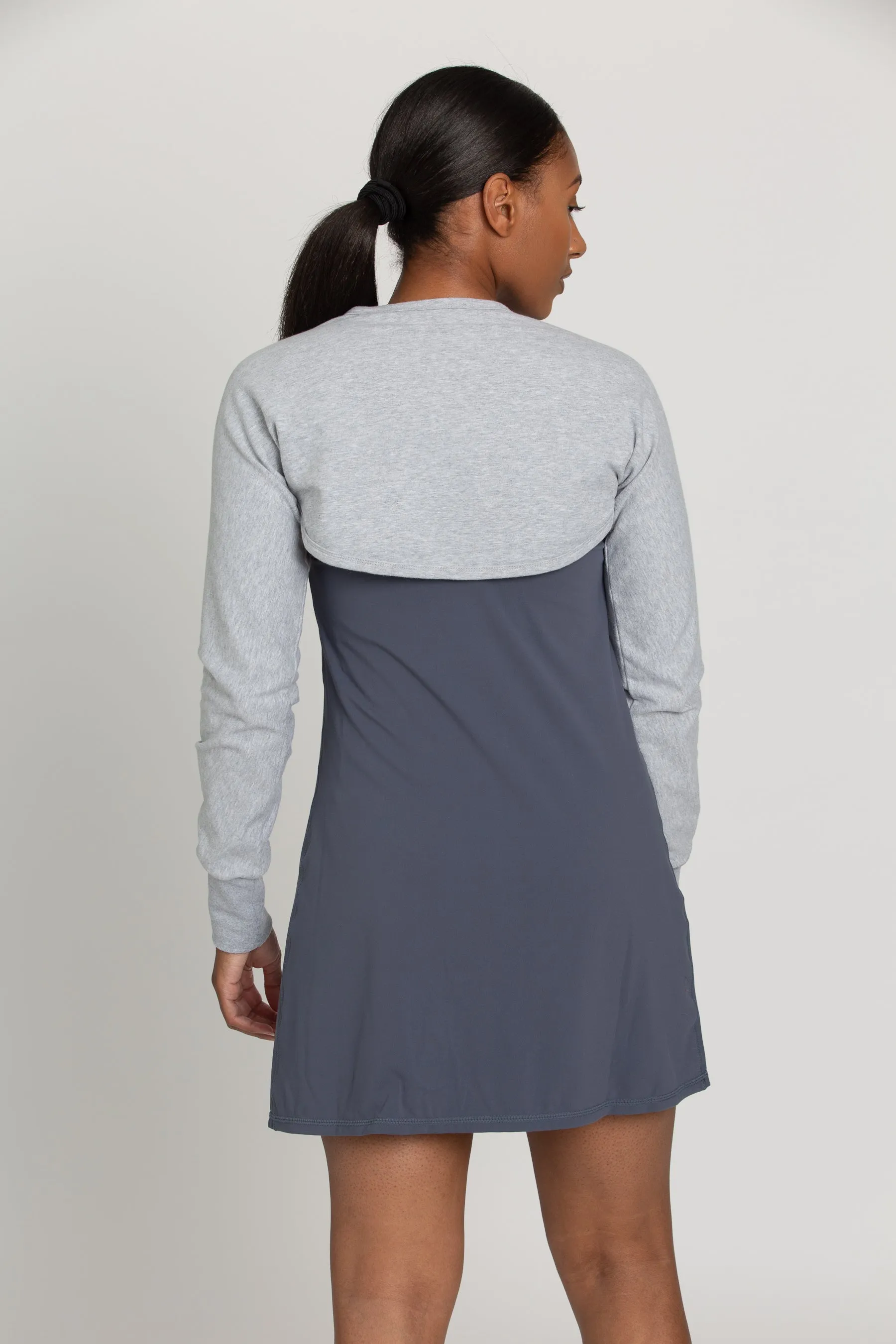 Heather Grey Daily Shrug sold by Gold Hinge product image thumbnail 3