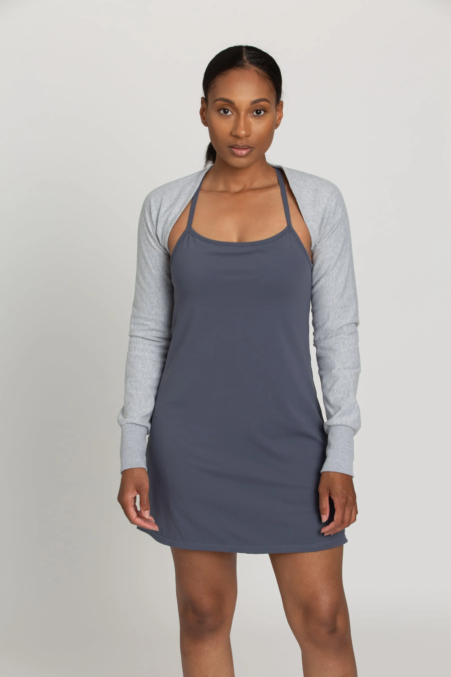 Heather Grey Daily Shrug sold by Gold Hinge product image thumbnail 5