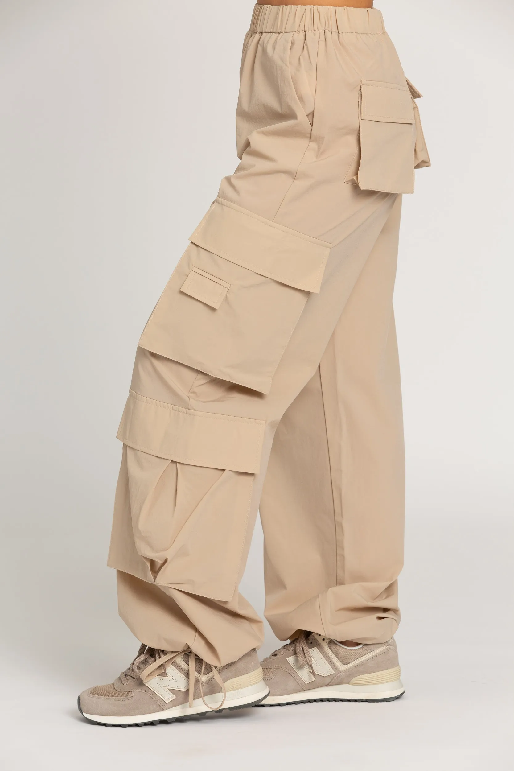 Desert Sand Parachute Pants sold by Gold Hinge product image thumbnail 2