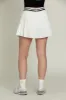 Ivory Striped Tennis Skirt sold by Gold Hinge