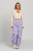 Shiny Purple Parachute Pants sold by Gold Hinge