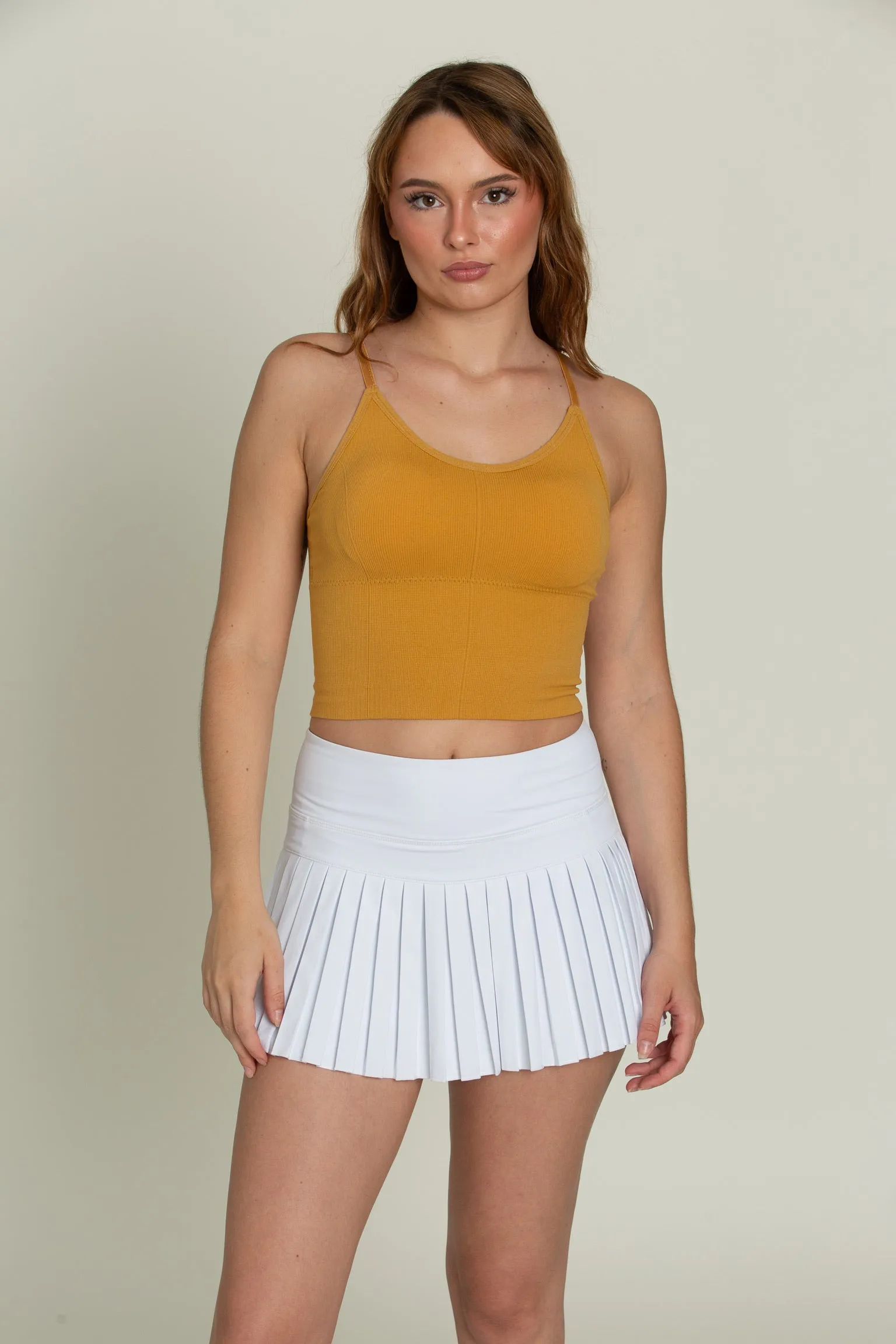 Original Ribbed Yoga Tank Top sold by Gold Hinge product image thumbnail 5