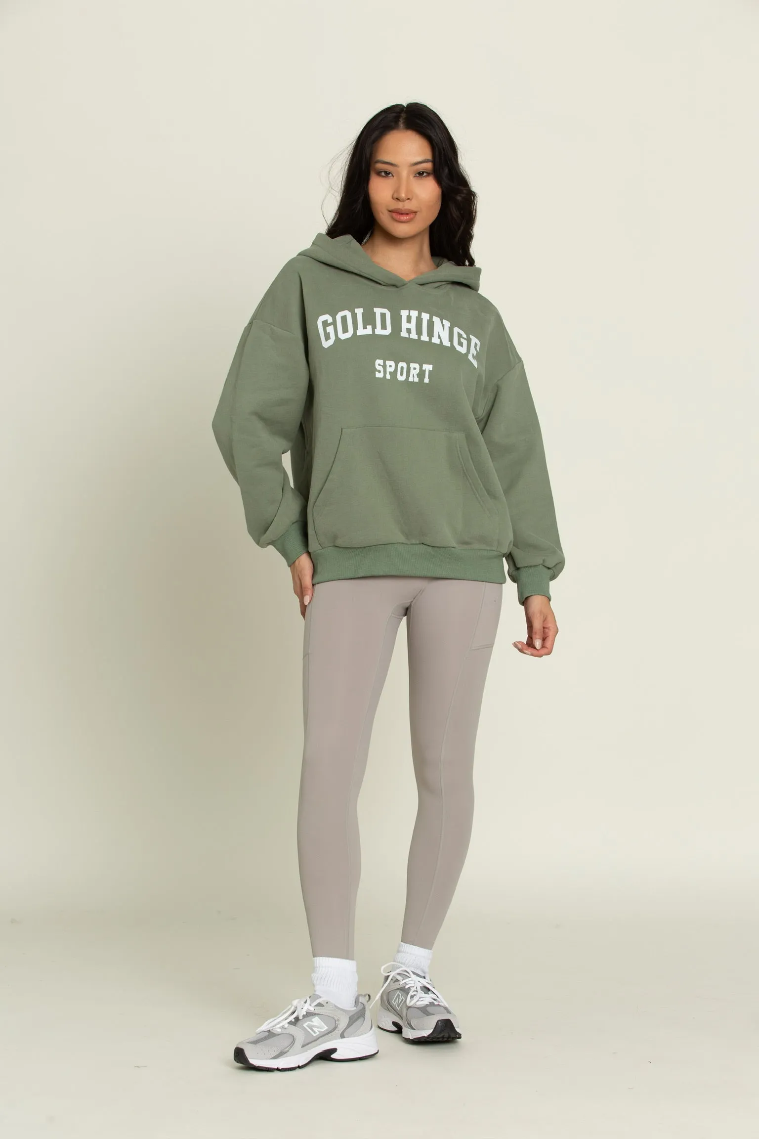 Green GH Sport Hoodie Sweatshirt sold by Gold Hinge product image thumbnail 5