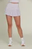 Pale Lavender Pleated Tennis Skirt sold by Gold Hinge