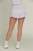 Pale Lavender Pleated Tennis Skirt sold by Gold Hinge