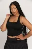 Blackout Criss Cross Back Yoga Tank sold by Gold Hinge
