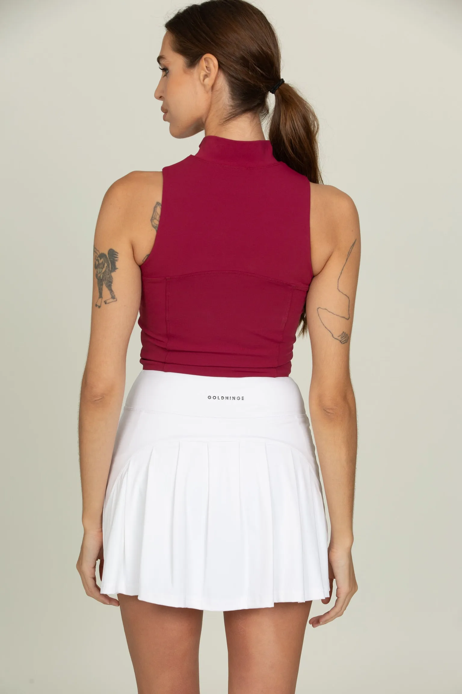 Mulberry Day to Night Quarter-Zip Top sold by Gold Hinge product image thumbnail 3