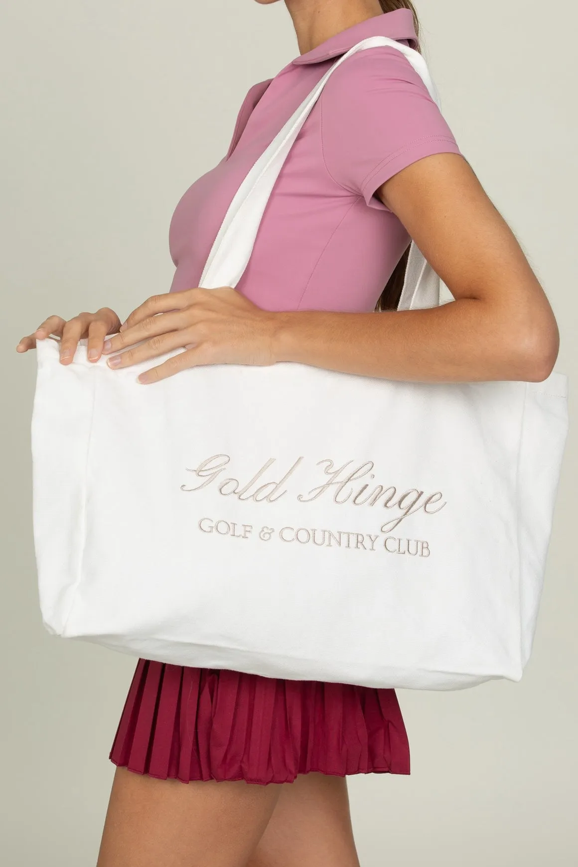 Country Club Tote Bag sold by Gold Hinge