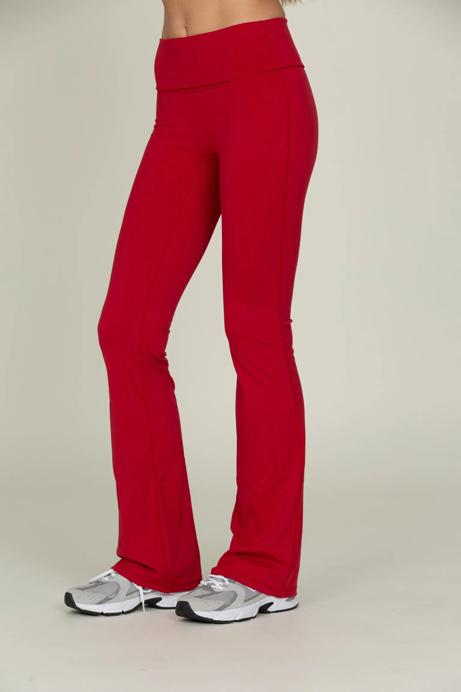 Ruby Essential Foldover Flare Pant sold by Gold Hinge product image thumbnail 2