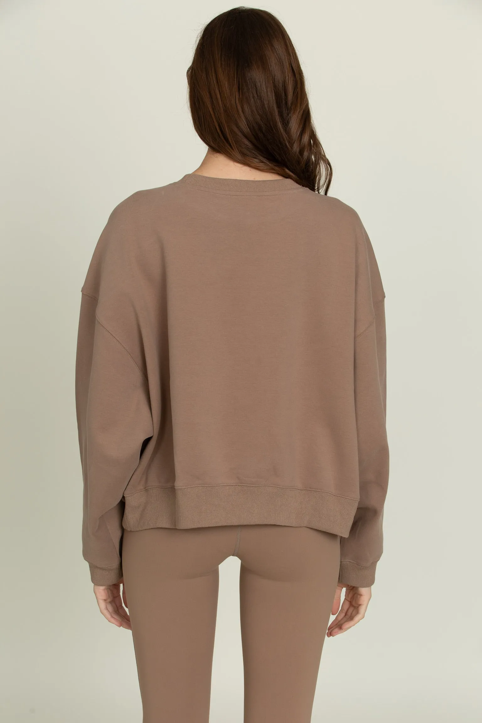 Walnut Oversized Crew sold by Gold Hinge product image thumbnail 3