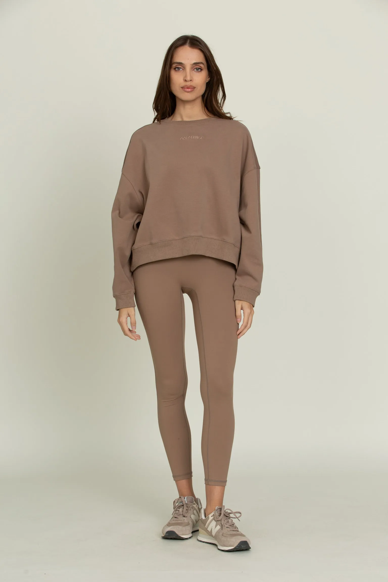 Walnut Oversized Crew sold by Gold Hinge product image thumbnail 5