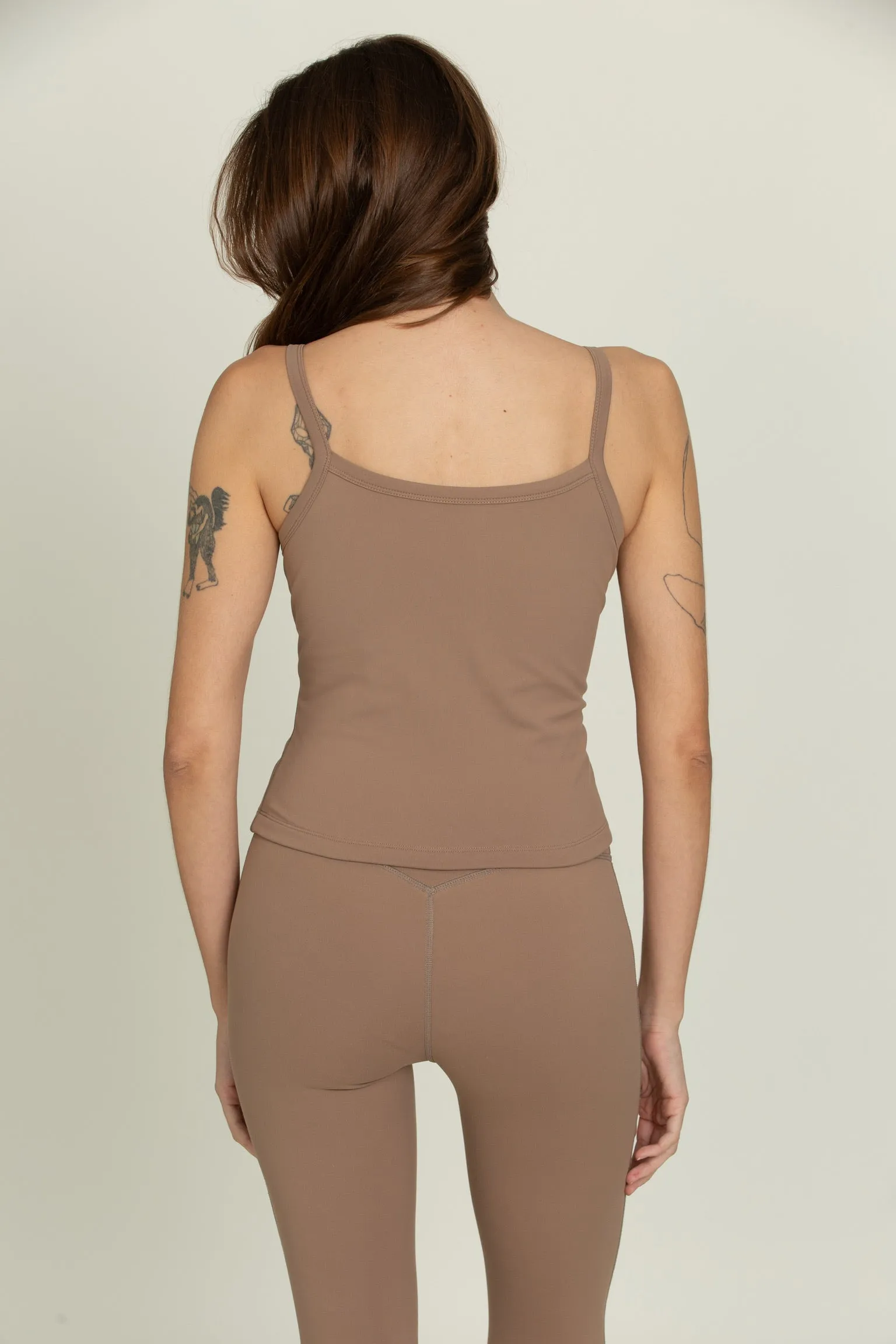 Walnut MotionCloud Square Neck Cami sold by Gold Hinge product image thumbnail 2