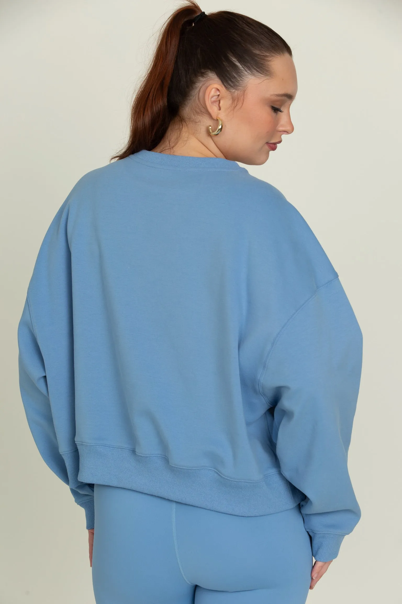 Capri Oversized Crew sold by Gold Hinge product image thumbnail 3