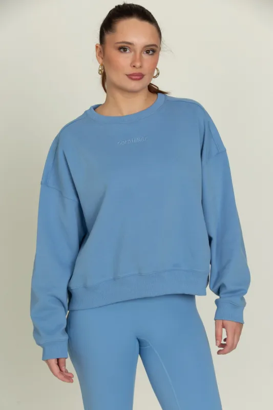 Capri Oversized Crew sold by Gold Hinge