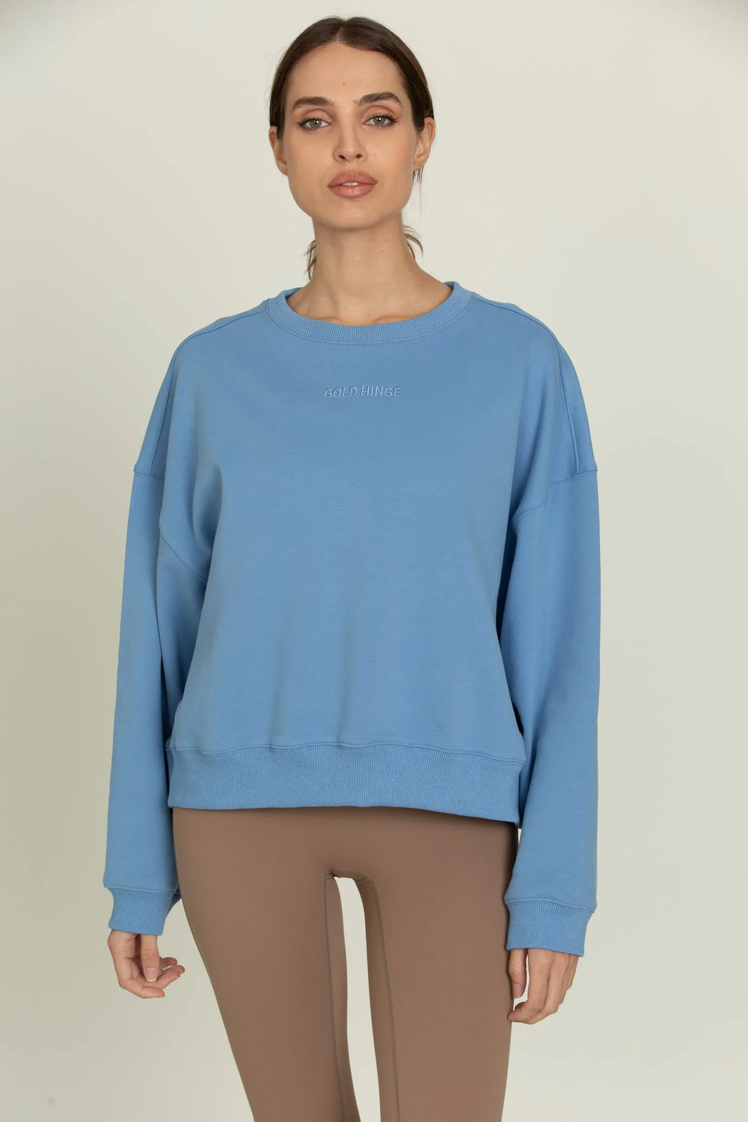 Capri Oversized Crew sold by Gold Hinge product image thumbnail 5