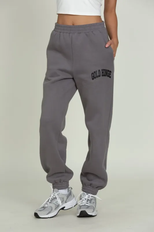 Obsidian Grey GH Sweatpants sold by Gold Hinge