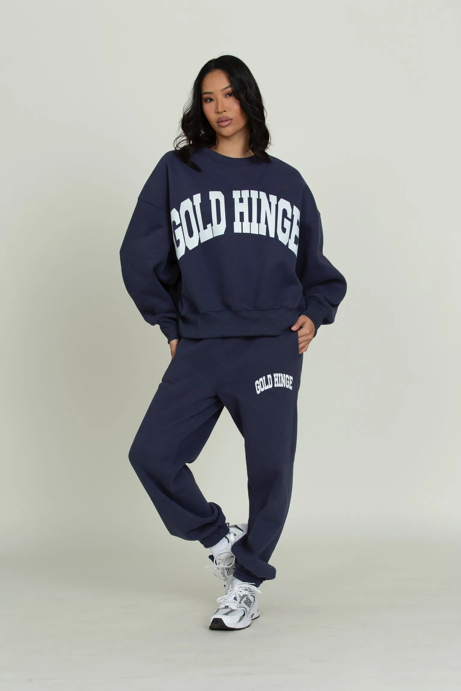 Dark Denim GH Sweatpants sold by Gold Hinge product image thumbnail 5