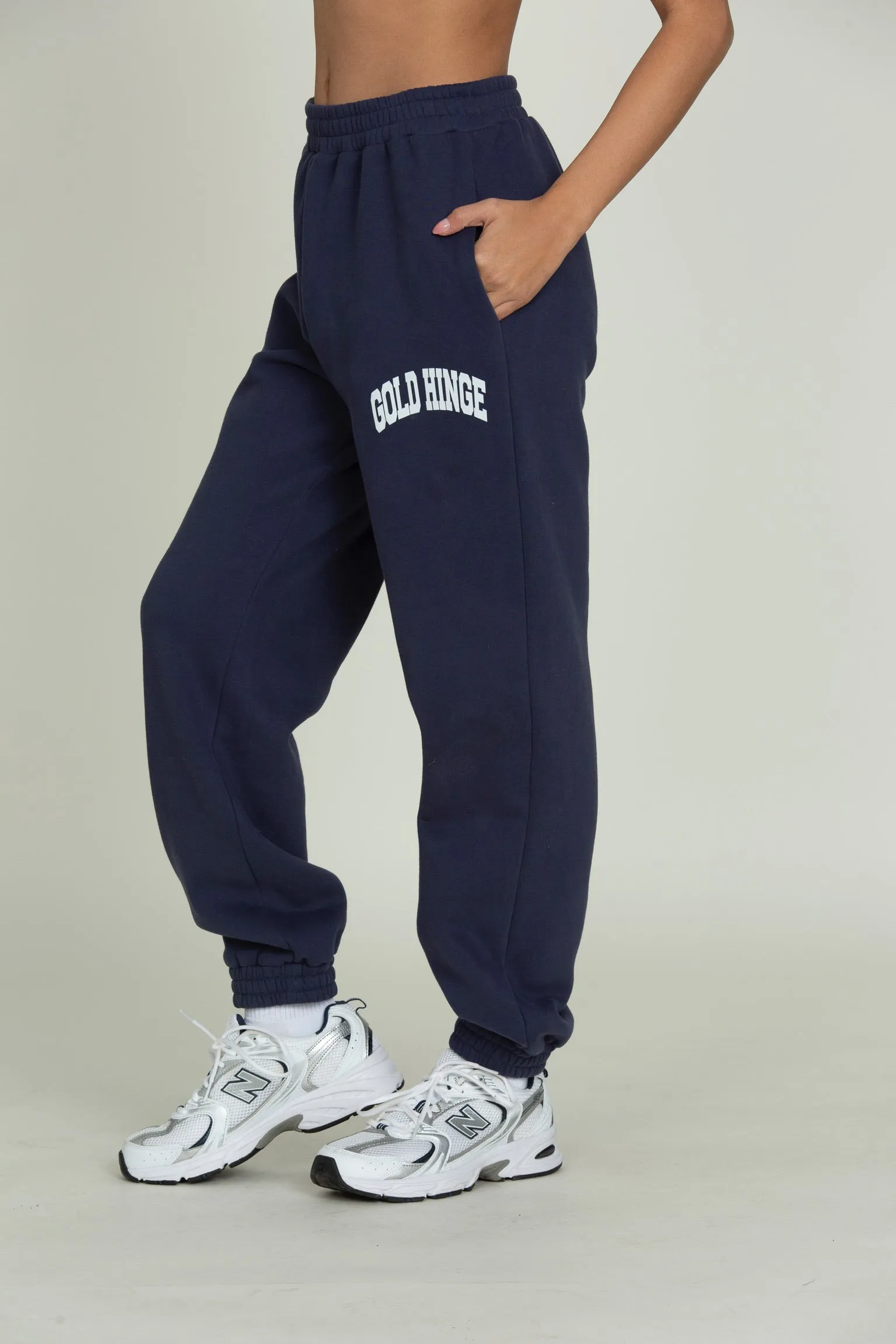 Dark Denim GH Sweatpants sold by Gold Hinge product image thumbnail 2