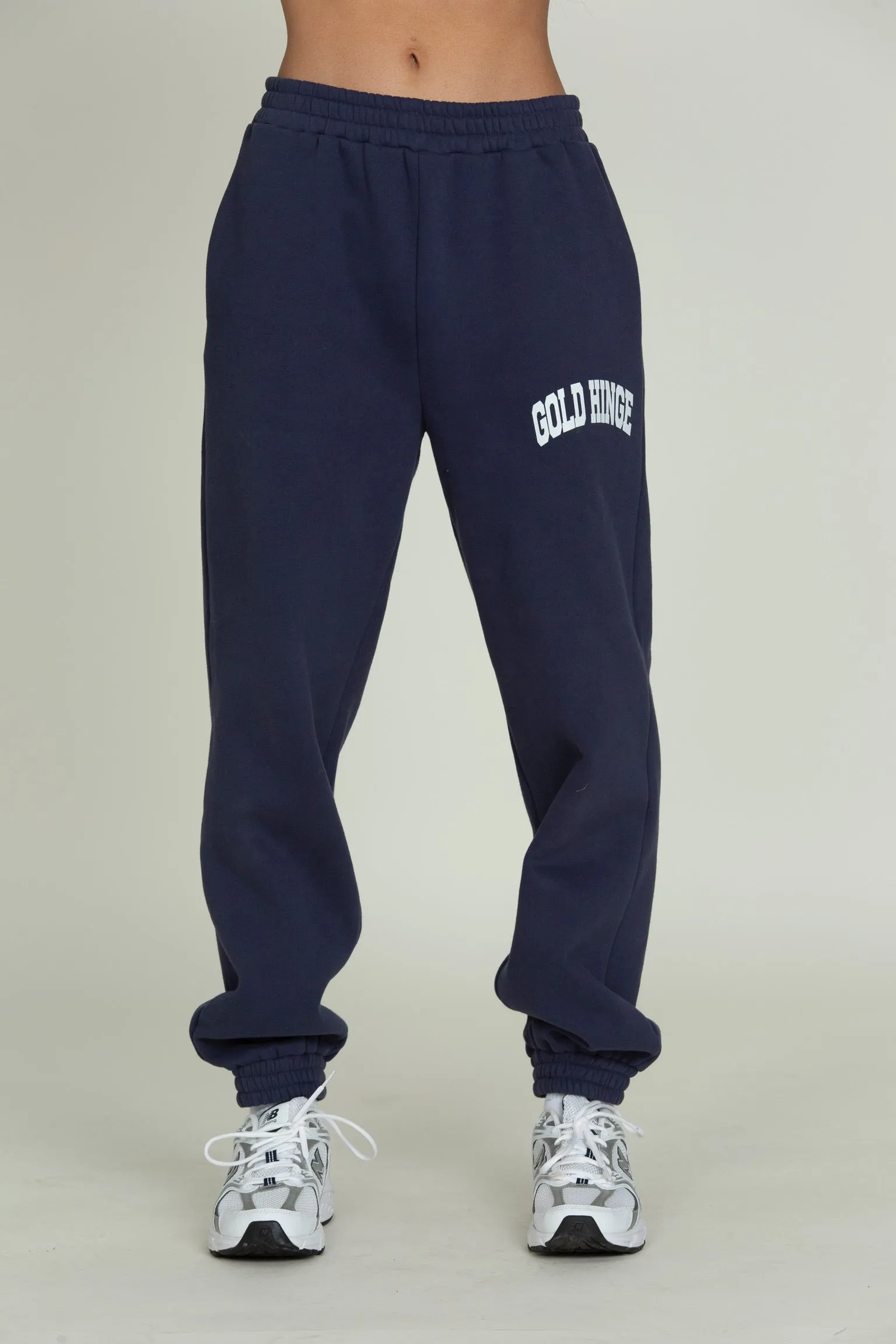 Dark Denim GH Sweatpants sold by Gold Hinge