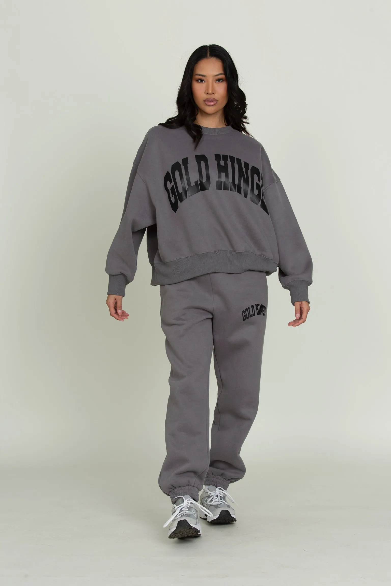 Obsidian Grey GH Wide Arm Sweatshirt sold by Gold Hinge product image thumbnail 5