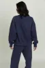 Dark Denim GH Wide Arm Sweatshirt sold by Gold Hinge