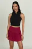 Mulberry Tiered Pleated Tennis Skirt sold by Gold Hinge