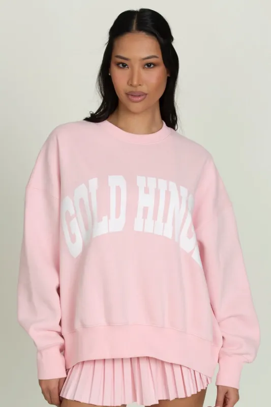 Almond Blossom GH Wide Arm Sweatshirt sold by Gold Hinge