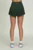 Forest Green Pleated Tennis Skirt sold by Gold Hinge