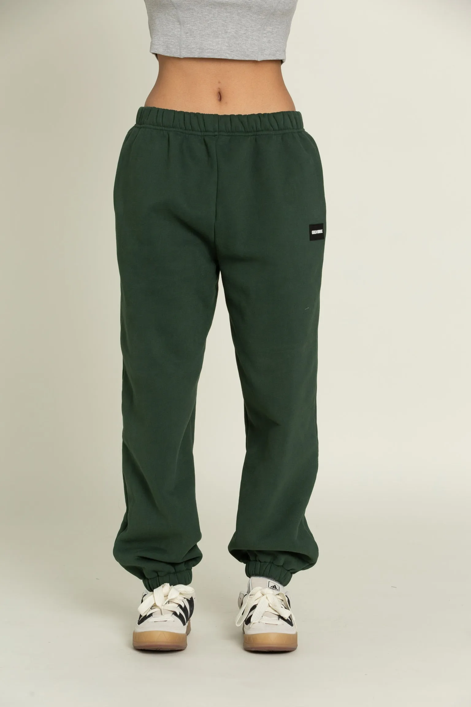 Hunter Green GH Jogger Sweatpants sold by Gold Hinge