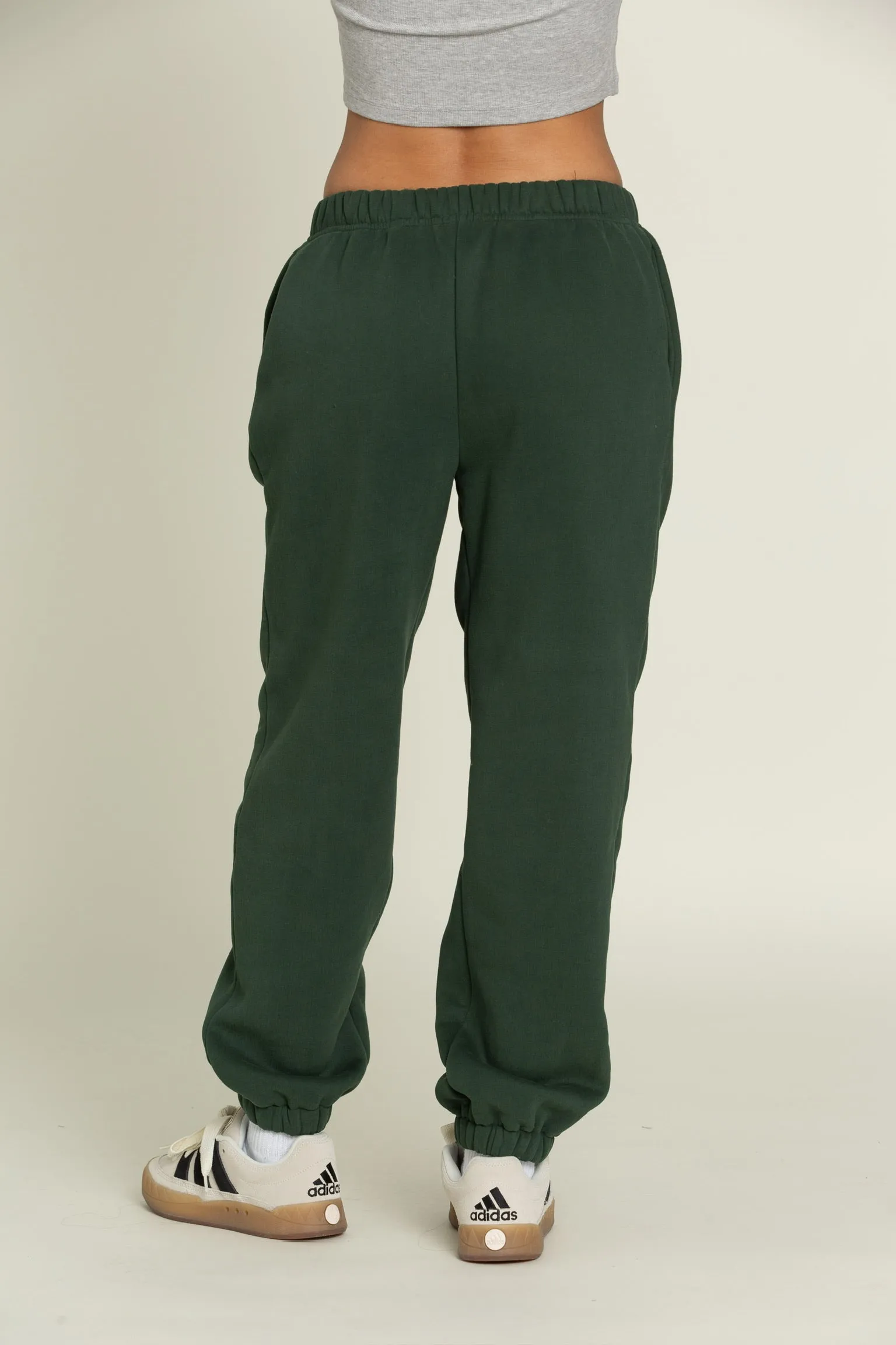 Hunter Green GH Jogger Sweatpants sold by Gold Hinge product image thumbnail 3