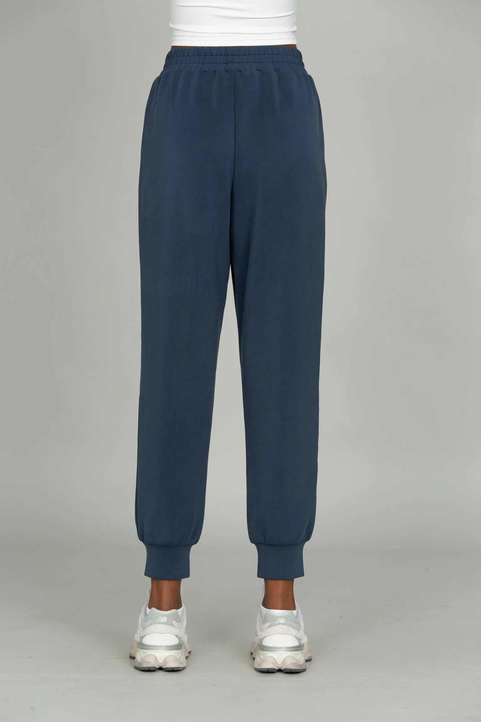 Stone Navy LuxeSoft Lounge Jogger sold by Gold Hinge product image thumbnail 3