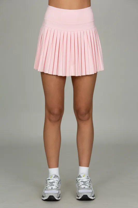 15" Almond Blossom Pleated Tennis Skirt sold by Gold Hinge