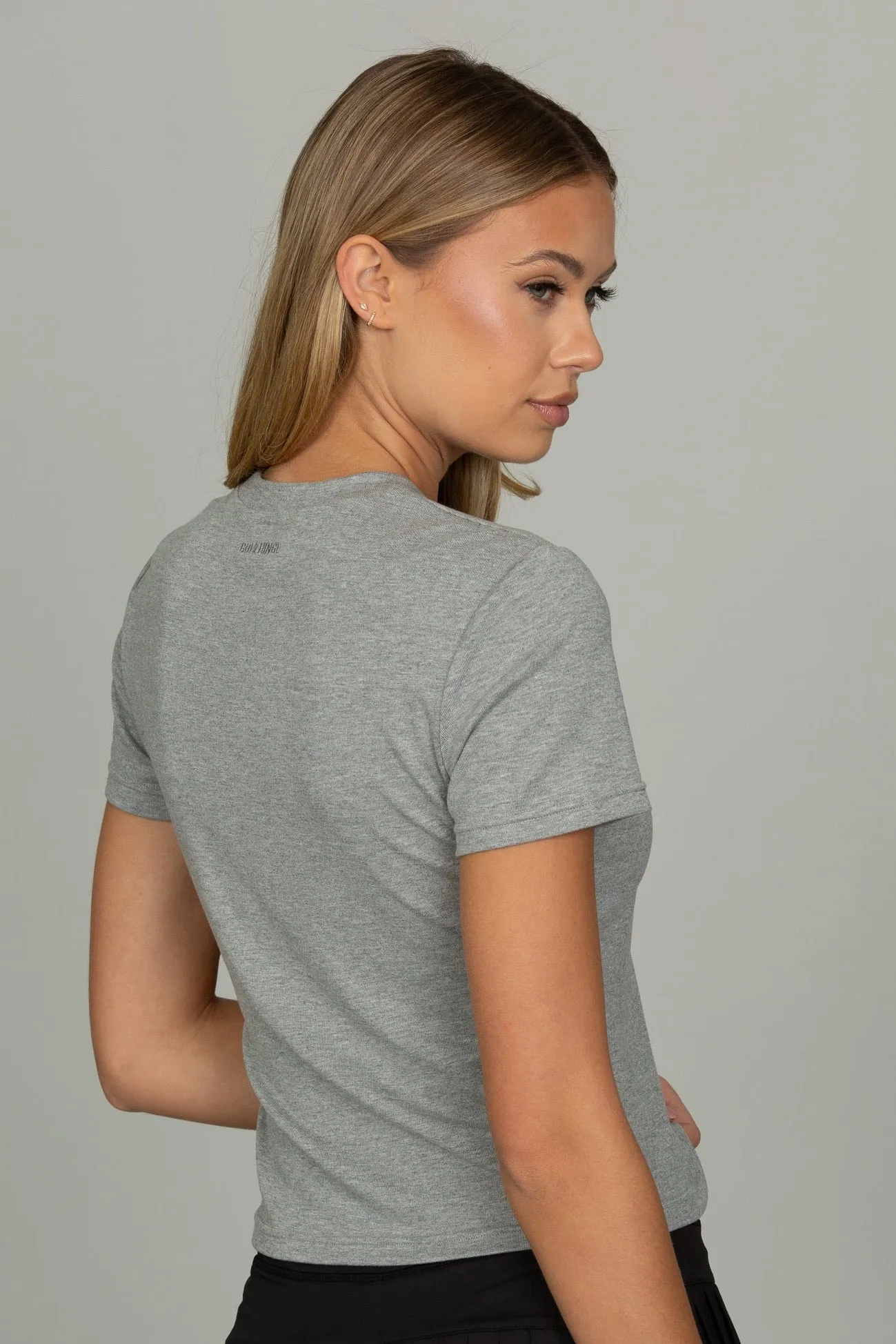 Heather Grey Everyday Tee sold by Gold Hinge product image thumbnail 3