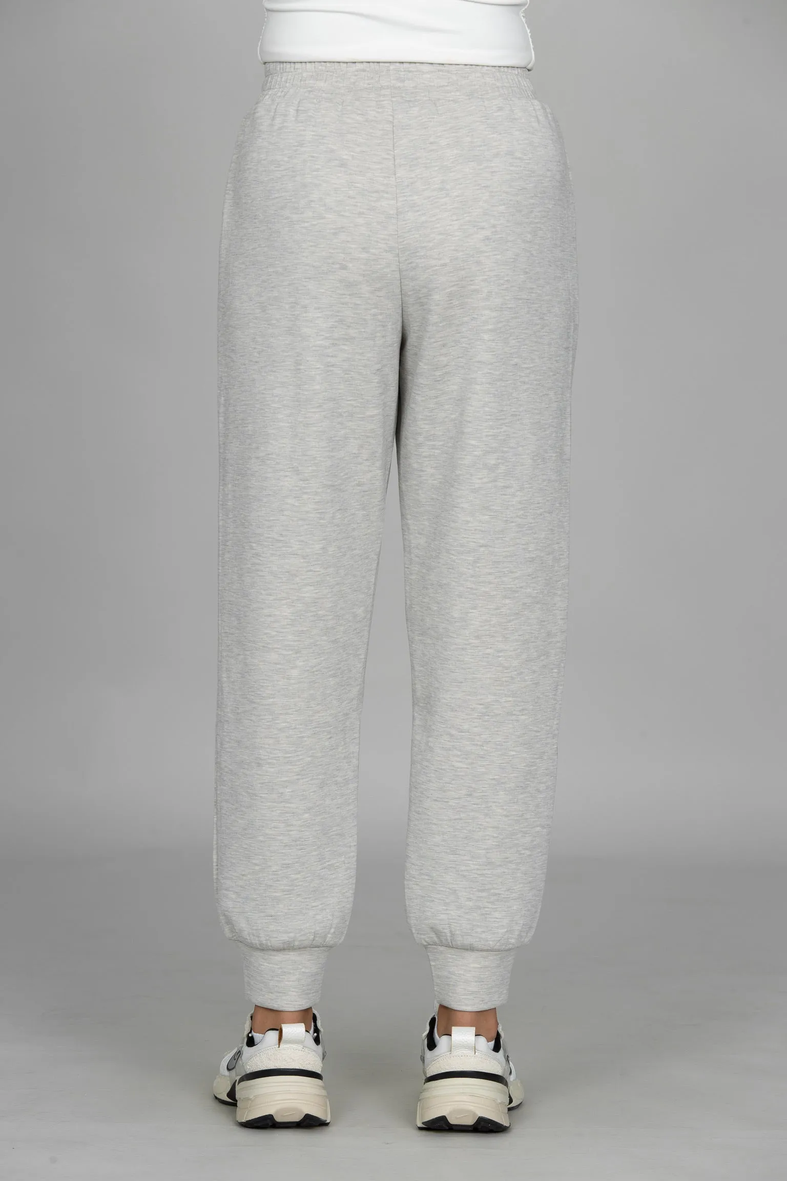 Heather Grey LuxeSoft Lounge Jogger sold by Gold Hinge product image thumbnail 3