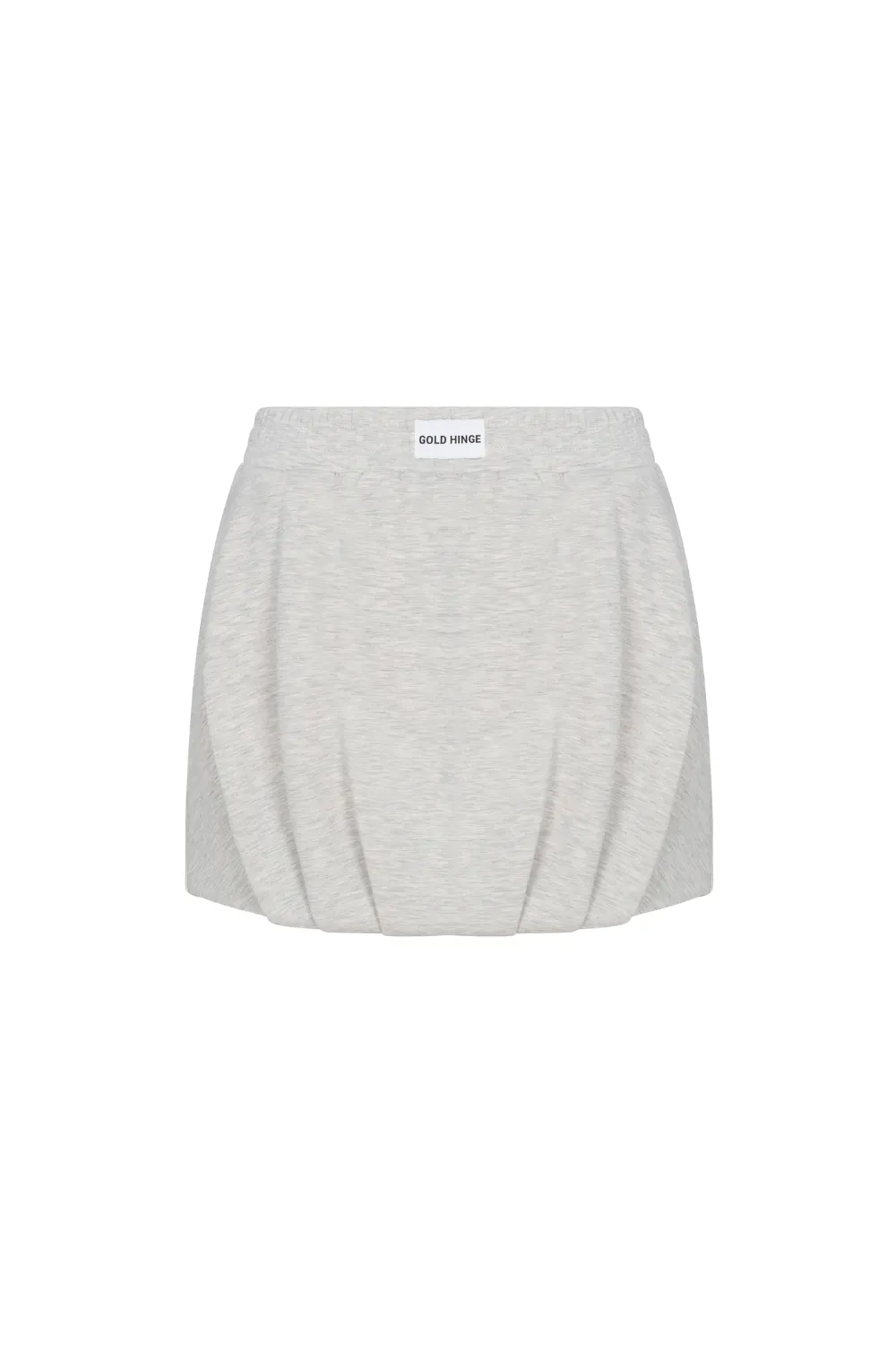 Heather Grey LuxeSoft Bubble Skirt sold by Gold Hinge product image thumbnail 2