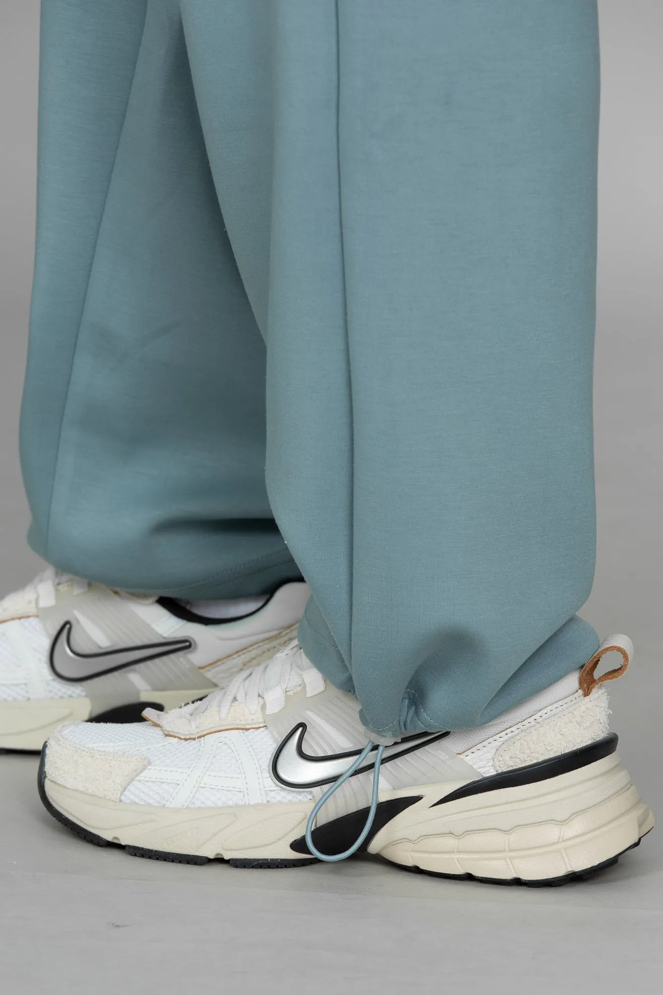 Stone Blue LuxeSoft Wide Leg Pant sold by Gold Hinge product image thumbnail 5